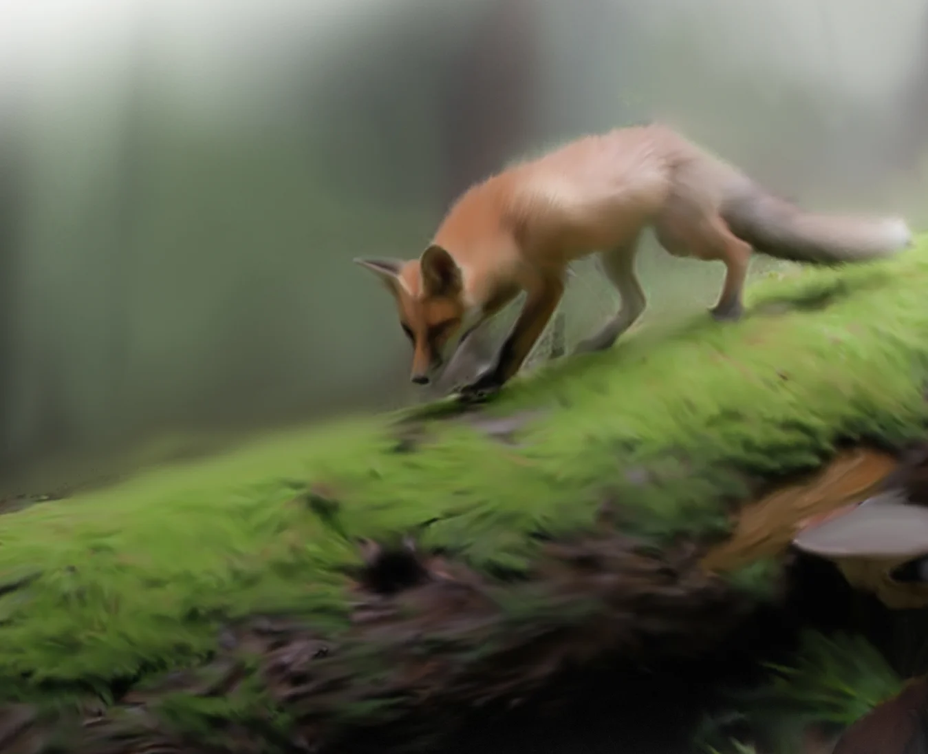 Close up—All illustrations digitally painted with a Wacom tablet