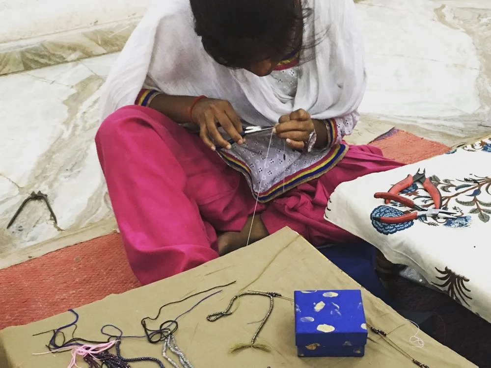 OVER MANY YEARS VISITING INDIA... Rosie was inspired by the vitality of the culture. It manifested in a journey to source unique gems. This was just the beginning... →