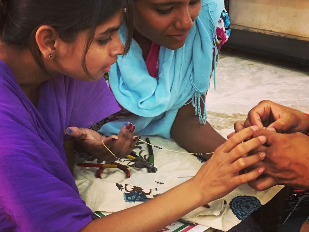 AS A MASTER JEWELLER... working from her studio in Hatton Garden, a brand with meaning was born. Born to ignite dreams and empower women and children. Born to create luxurious collections... →