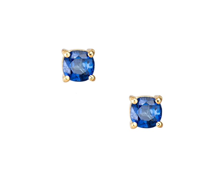 Blue Kyanite Studs