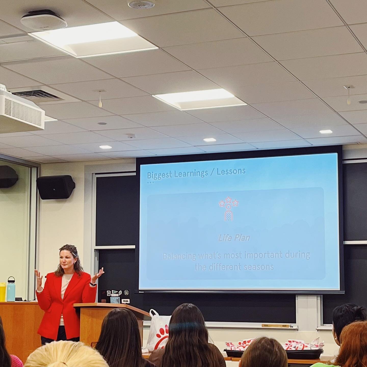 @bcwib x @chickfila &hellip;does it get any better???

Thank you so much to Amy Ohde for another amazing discussion &amp; dinner!!
&hellip;
&ldquo;The biggest lesson of a life plan is remembering to balance what&rsquo;s most important during life&rsq