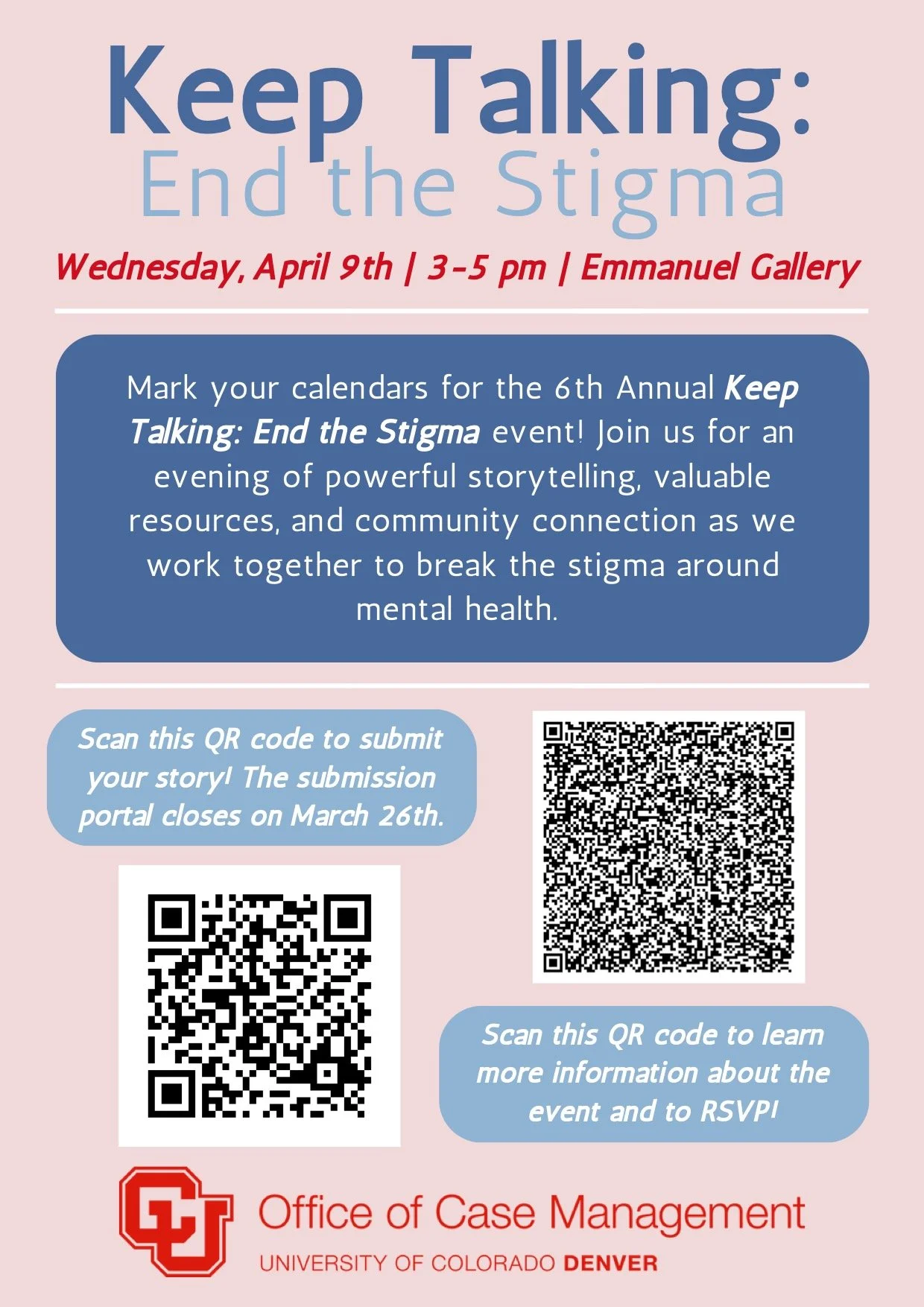 Keep Talking, End the Stigma