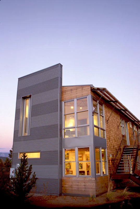 The front facade
