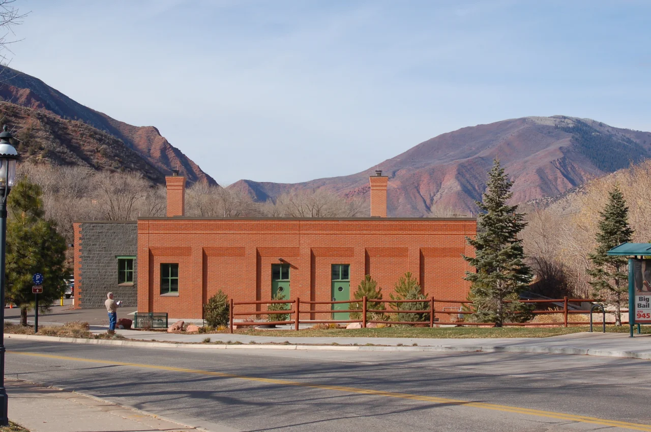 Glenwood Sanitation District Lift Station east elevation