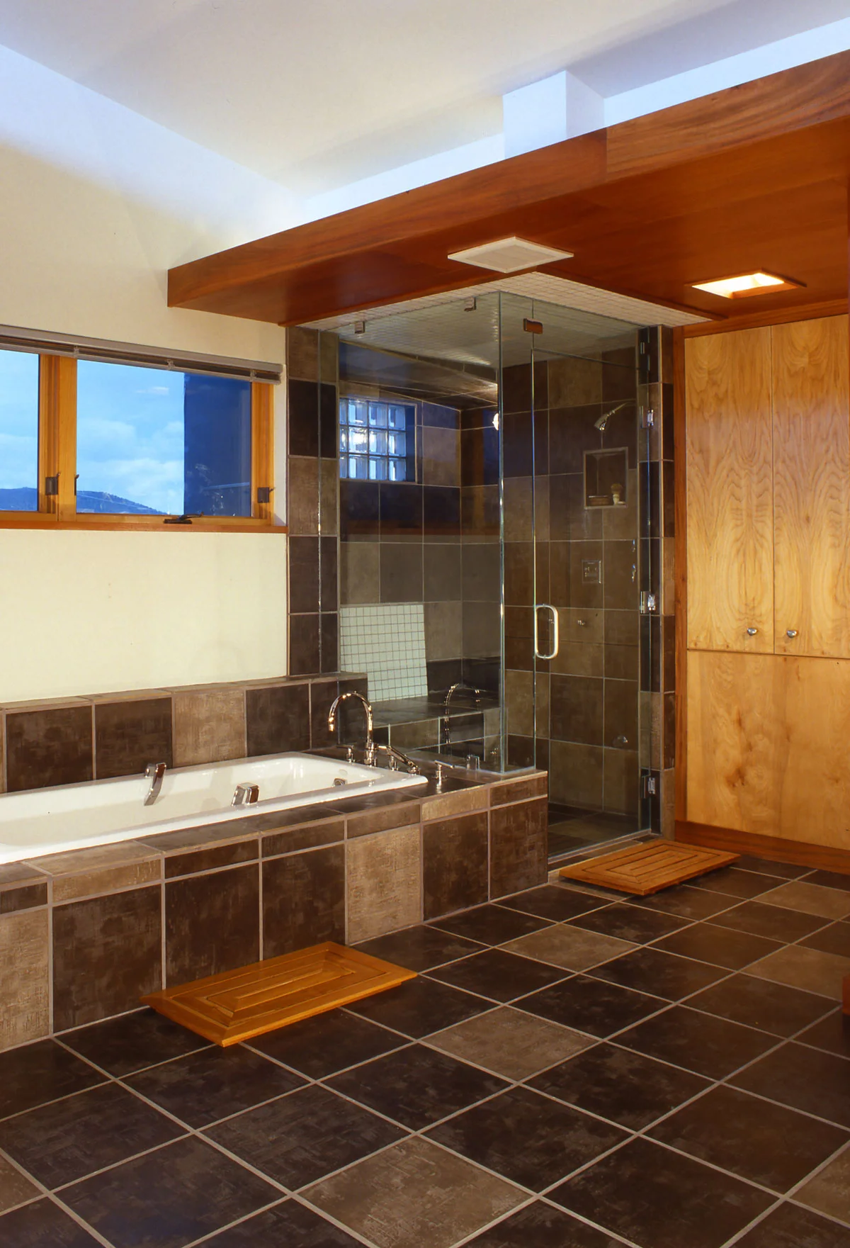 The master bath