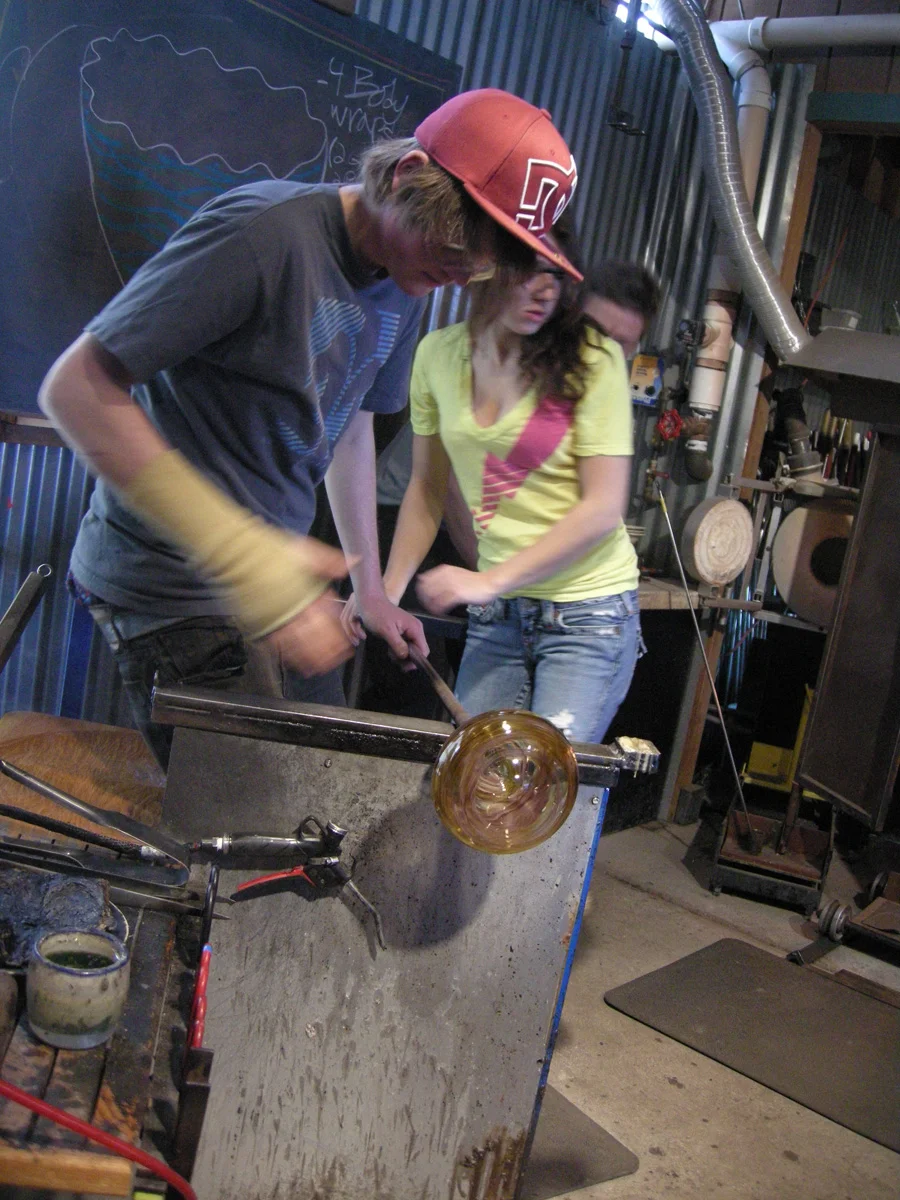 glass blowing