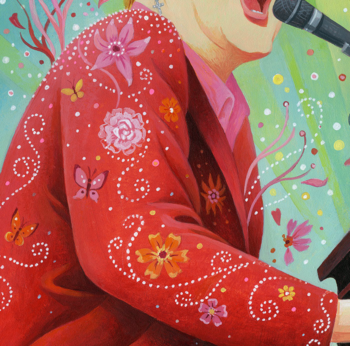 Detail of the jacket
