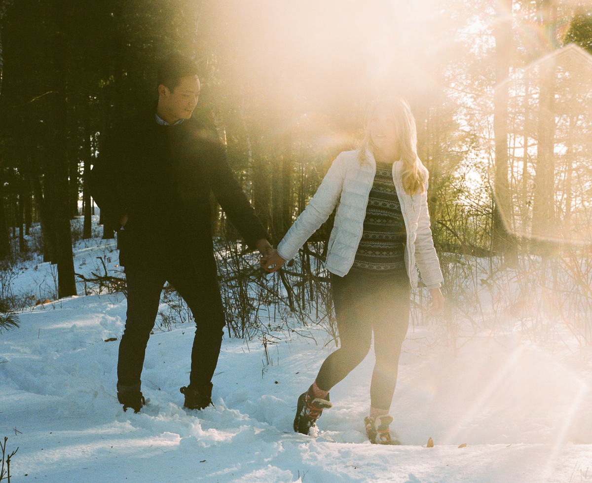 Northwoods Engagement Session on film-35.jpg