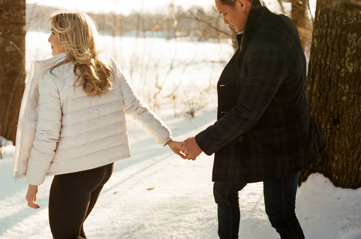 Northwoods Engagement Session on film-1.jpg