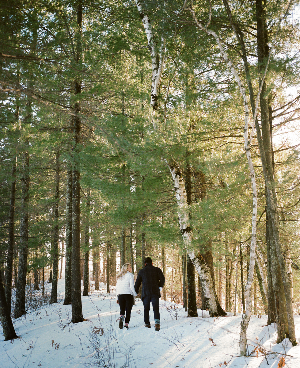 Northwoods Engagement Session on film-40.jpg
