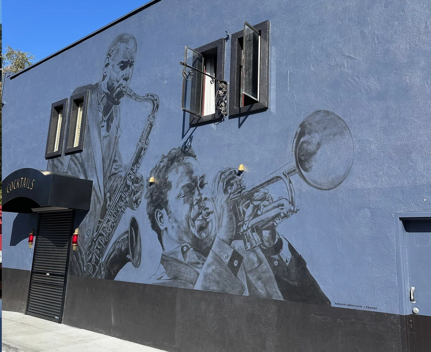 Alley Oop Lounge on Jazz Alley featuring (Josh Redman  & Ambrose  Akinmusire) 22'x30' 2026