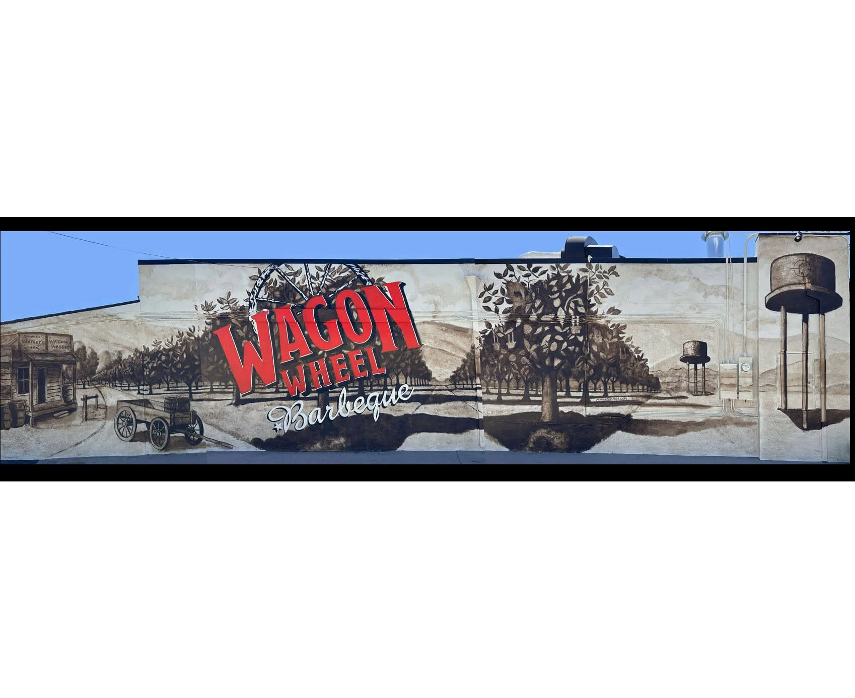 Wagon Wheel BBQ 57’x13’ 2025