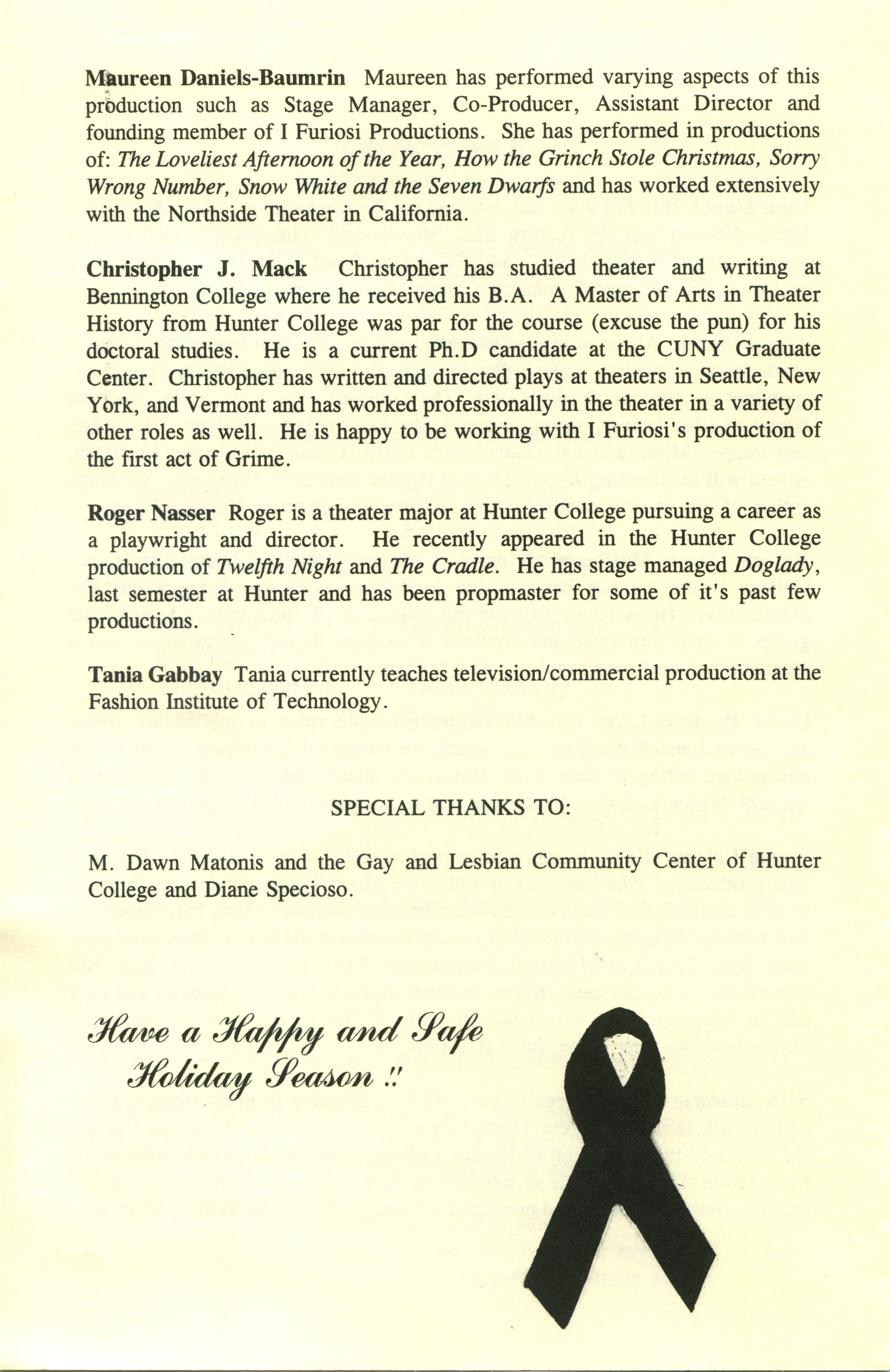 GRIME: A GRIM COMEDY