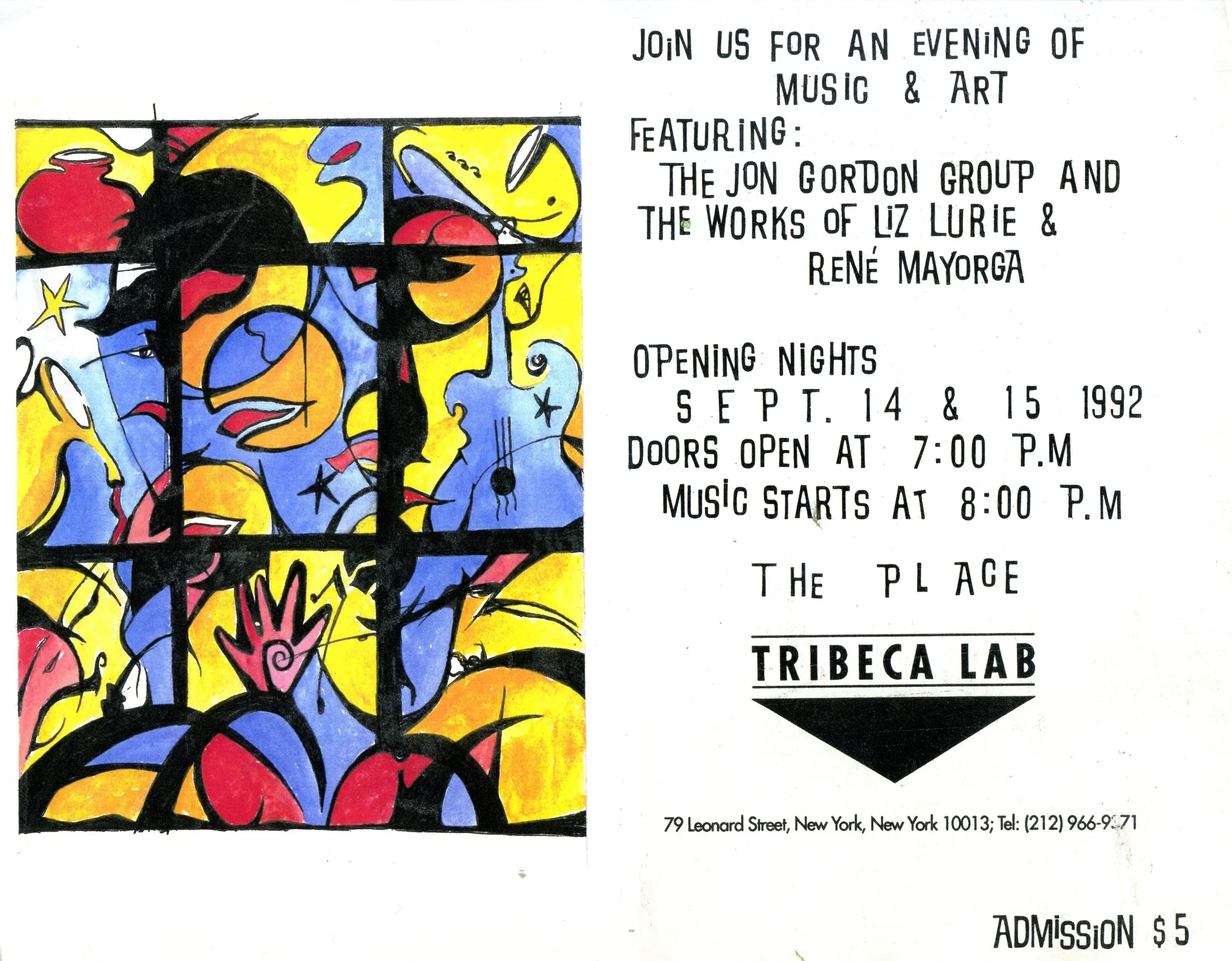THE JOHN GORDON GROUP AND THE WORKS OF LIZ LURIE AND RENE MAYORGA