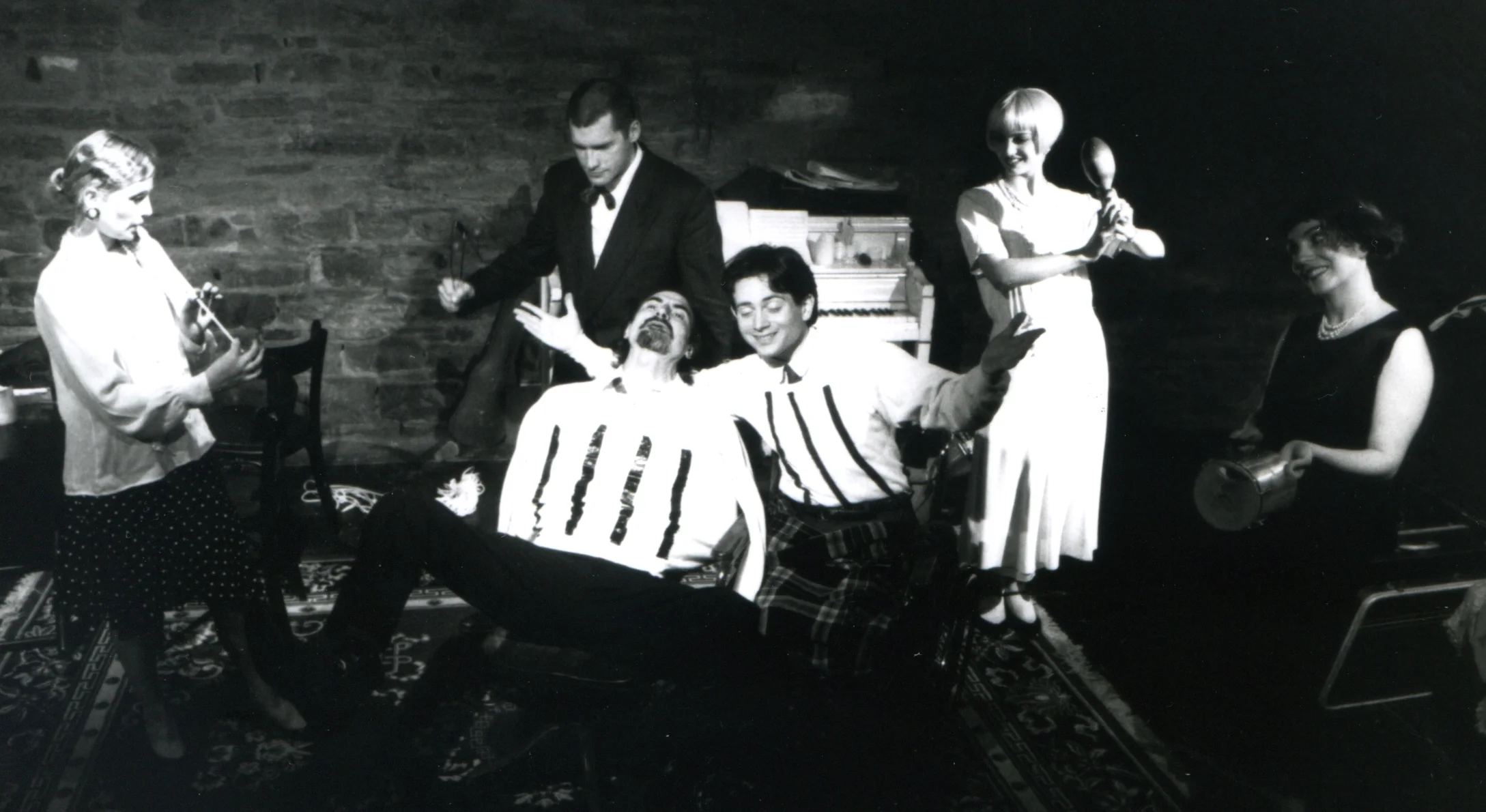 SIX APPARITIONS OF LENIN APPEAR ON THE PIANO