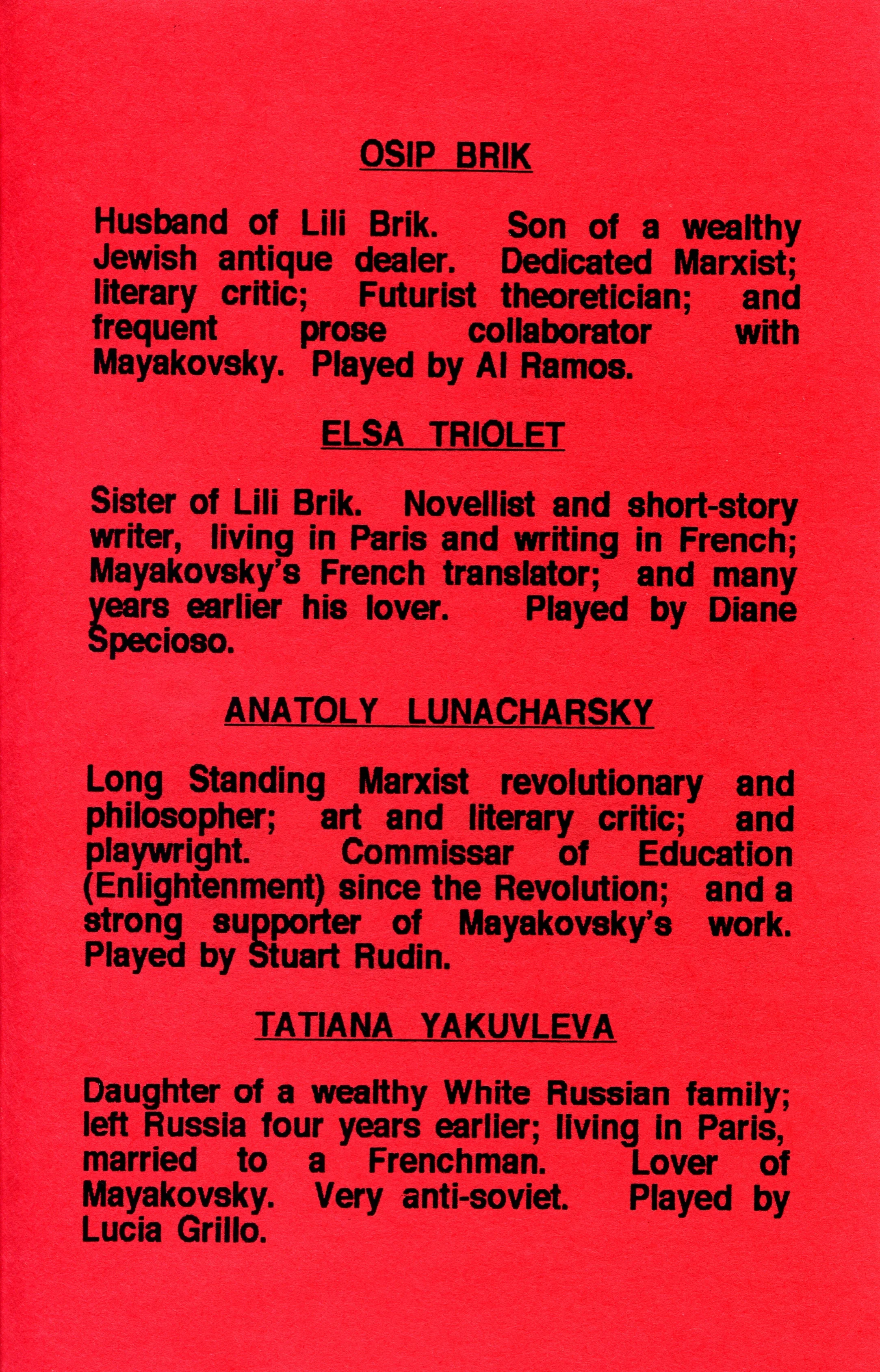 SIX APPARITIONS OF LENIN APPEAR ON THE PIANO