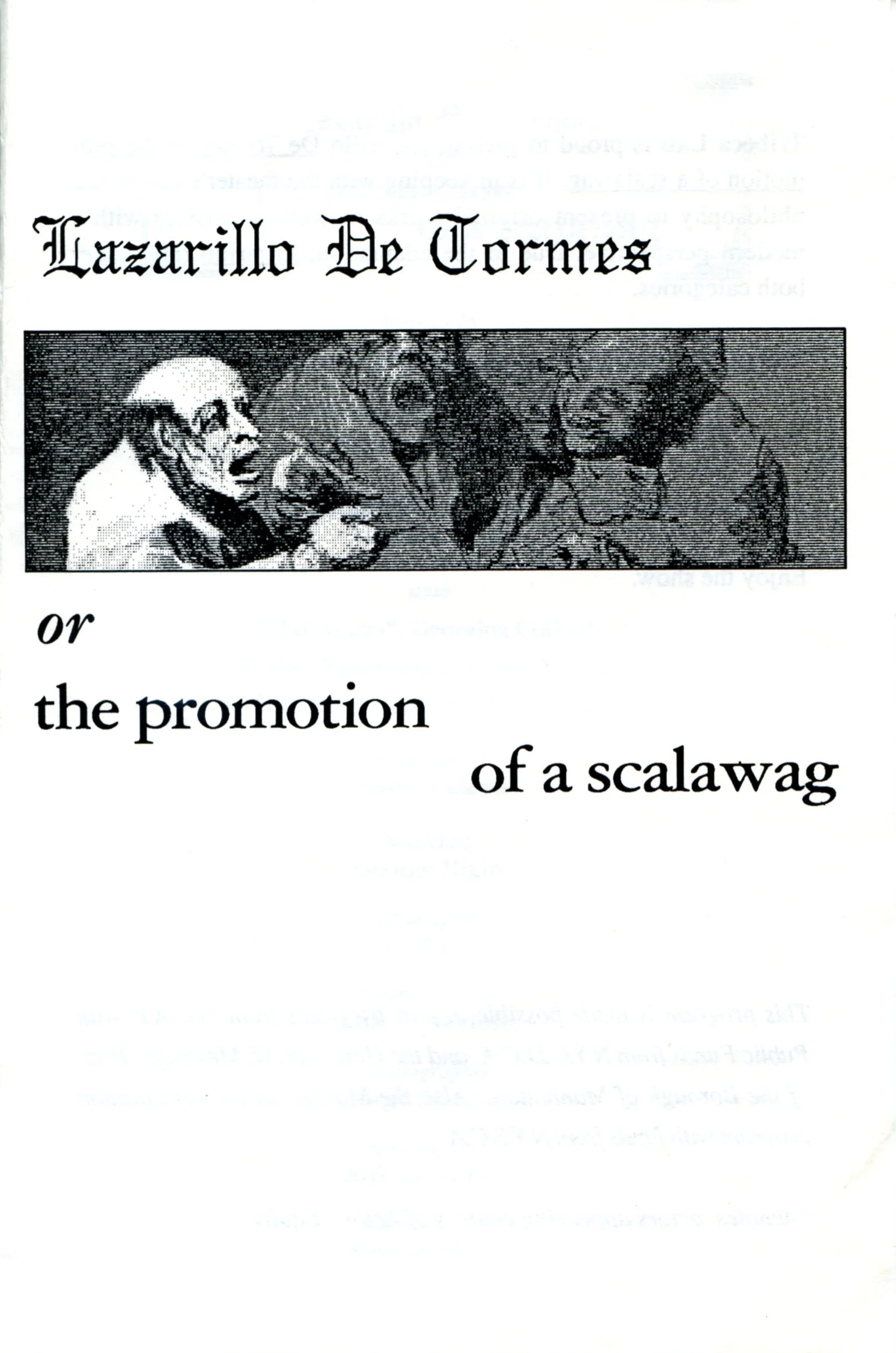 LAZZARILLO DE TORMES