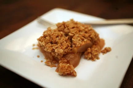 nana's apple crisp