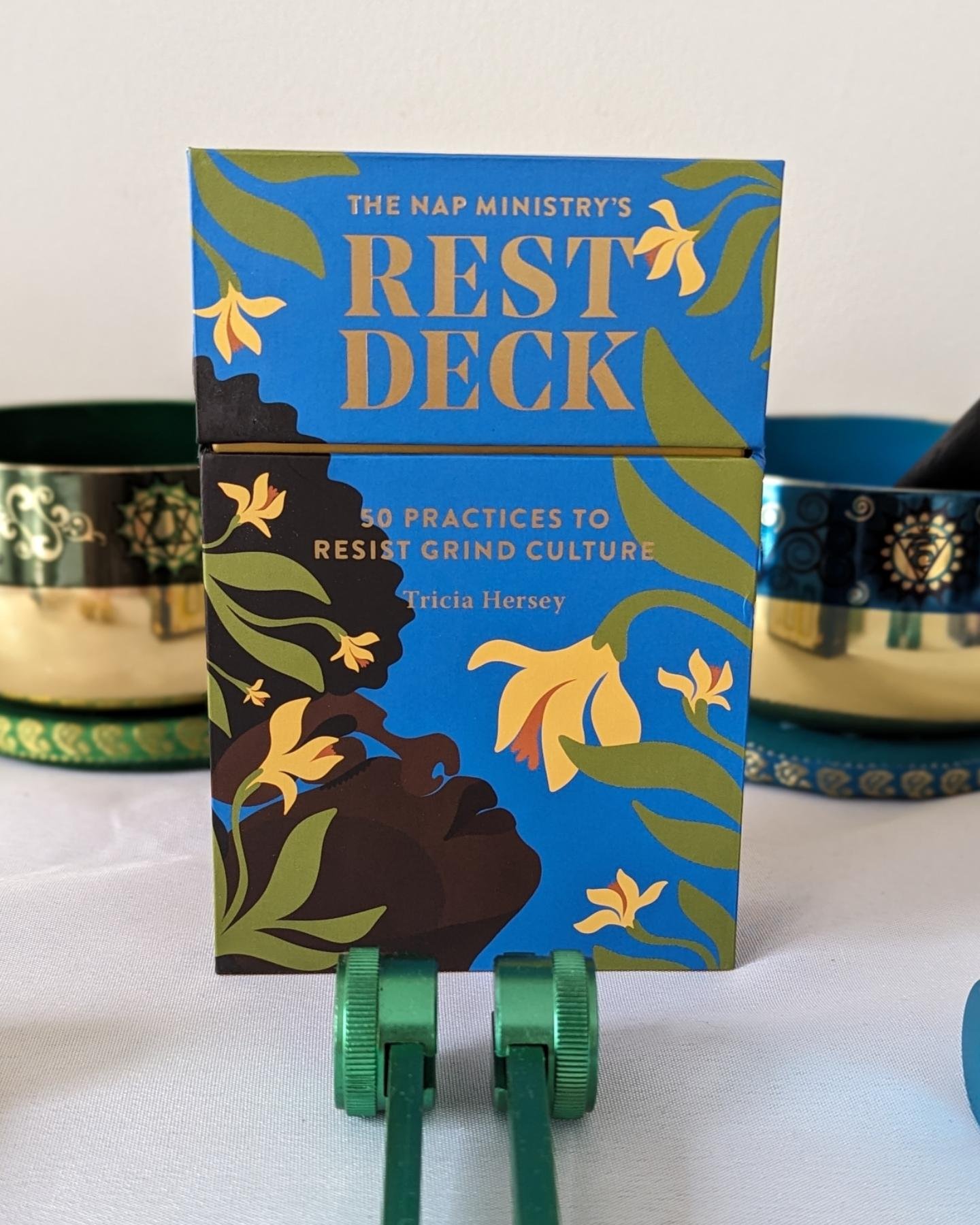 Would you like a Rest Deck of your own? 
As I celebrate my 14th business anniversary on May 1, I'm offering discounts on bodywork and accessories for 14 days. As an added bonus, I'll be doing a draw for a Rest Deck on May 15. 

I ❤️ this deck and man