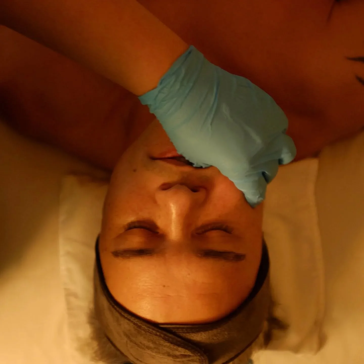 Buccinator: a thin quadrilateral facial muscle located in the deep cheek region that presses the cheeks against the teeth.

Buccal therapy/massage: 
Intraoral technique that treats facial muscles from inside the mouth to lift, sculpt, and release dee