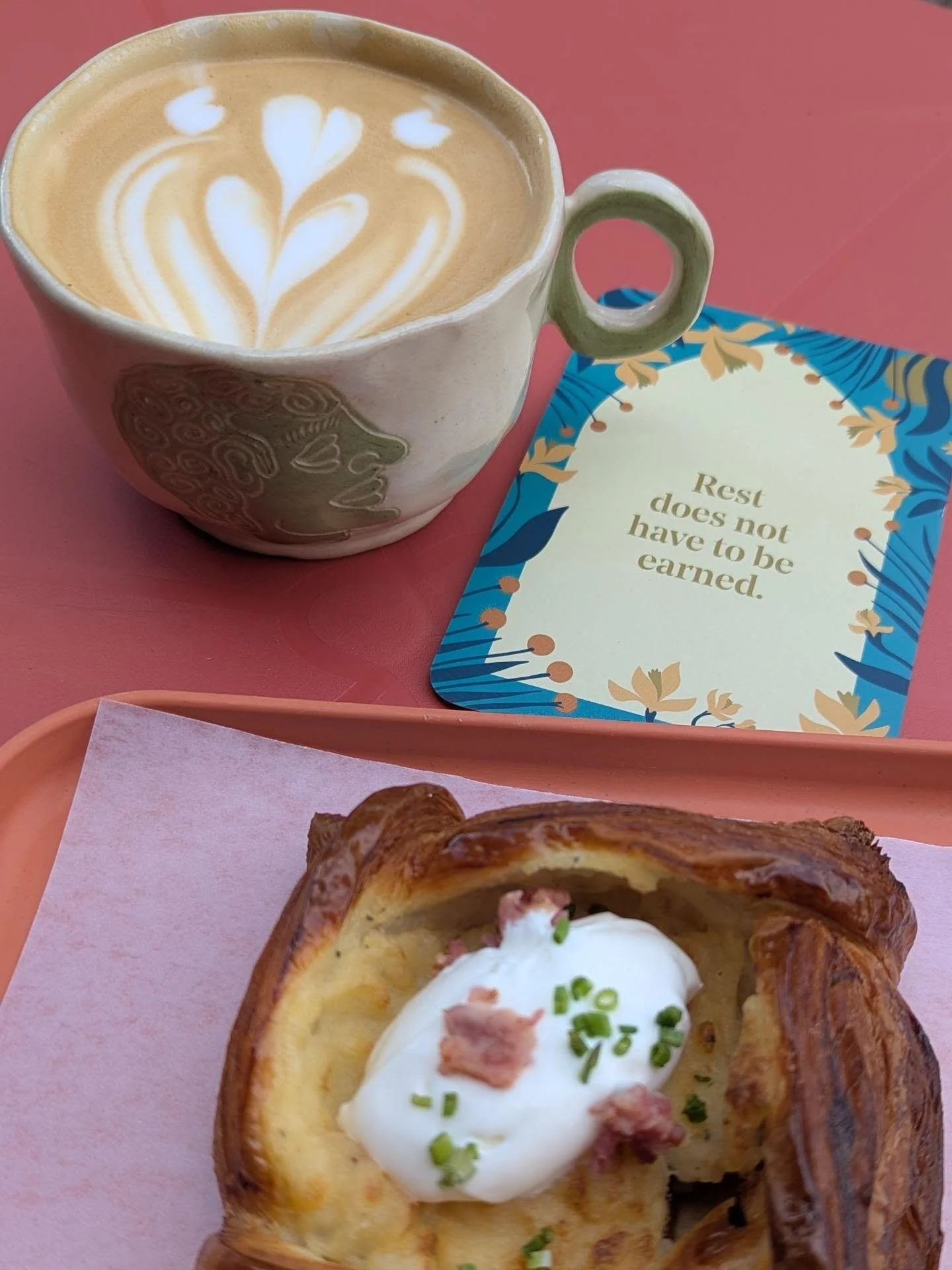Slow and delicious #labourday morning @annabellechoistudio