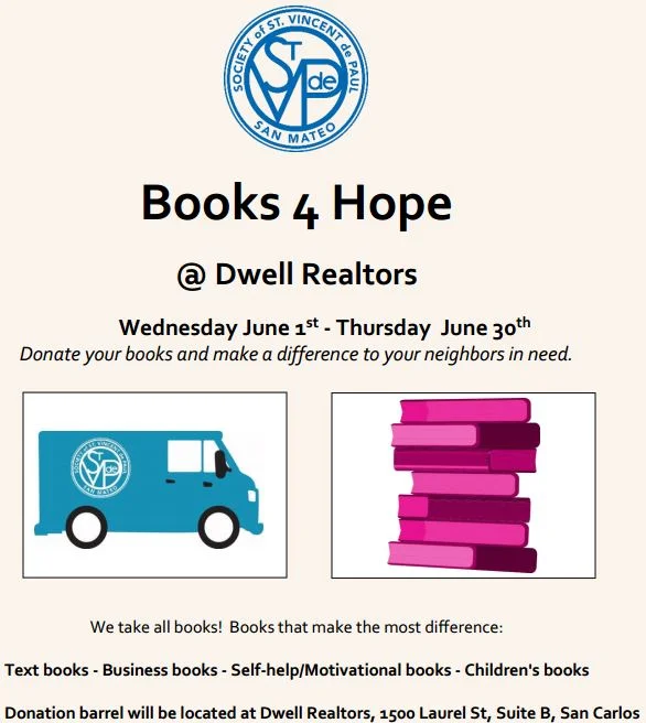 Dwell Realtors is Hosting a Book Drive