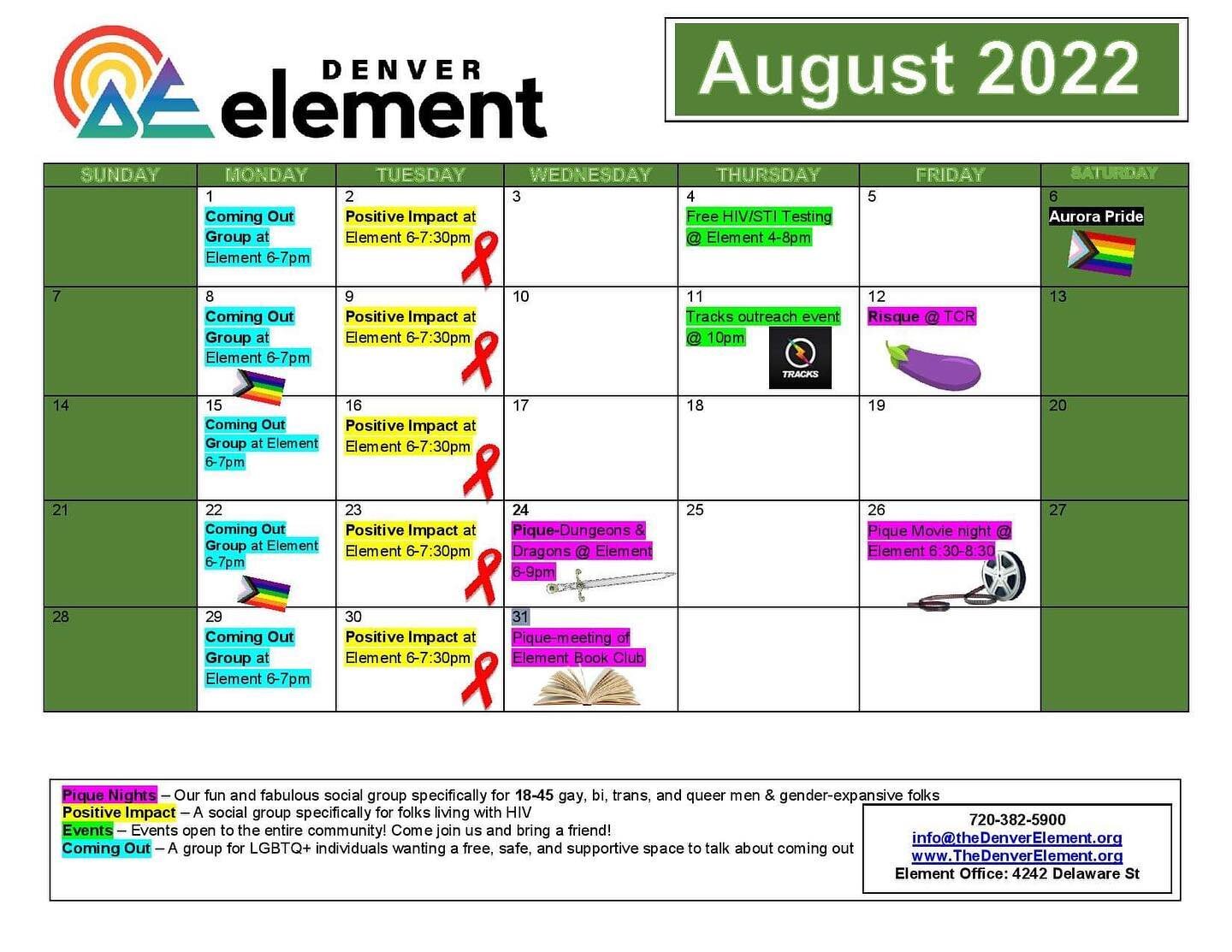 ****reposting with some minor updates****
Happy August ya'll:) Leo gang stand up!! come check us out this month at one of our many events! Specifically this Saturday we'll be at Aurora Pride!