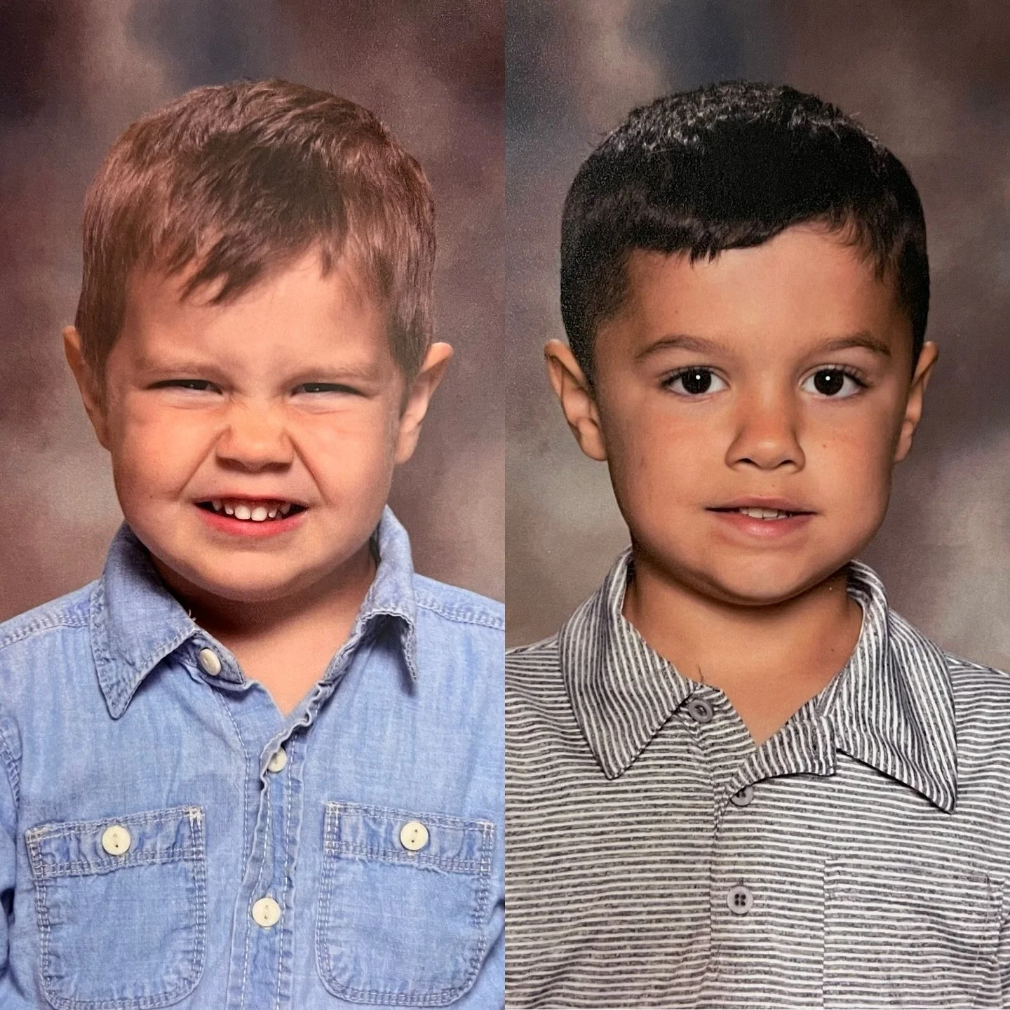Adler-3-Monkey | Cameron-6-1st Grade

(Adler hasn&rsquo;t quite figured out the fake smile thing yet.)