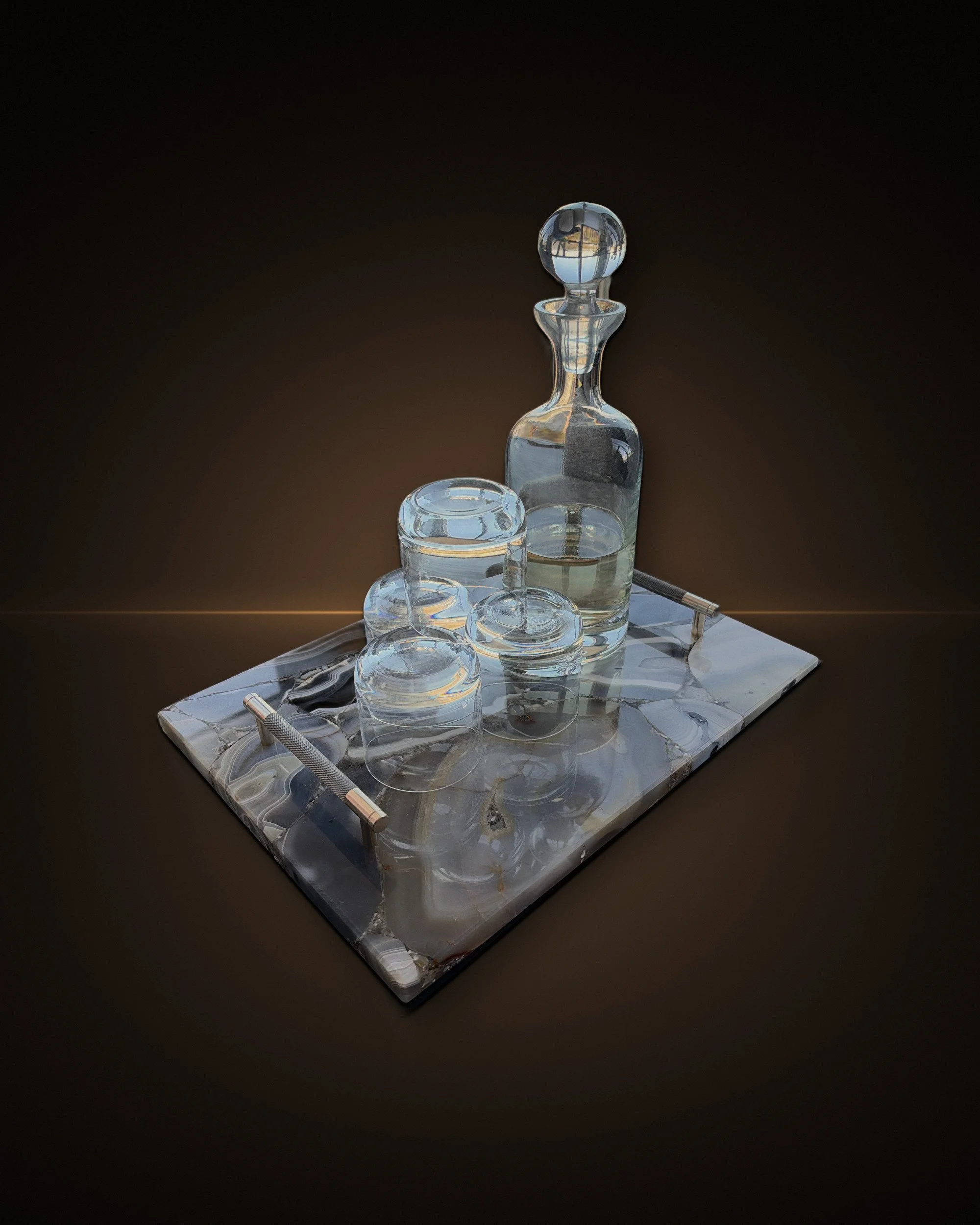 Agate Gemstone Tray