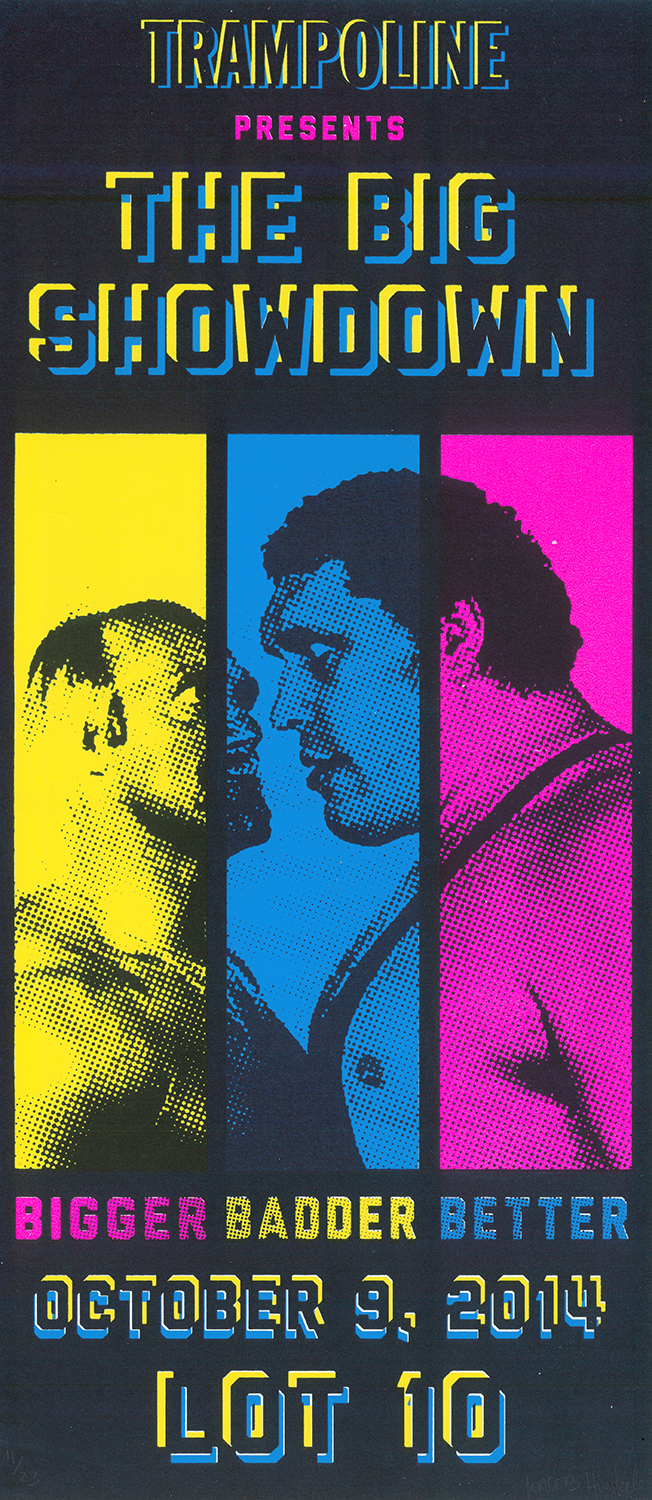 4c. Screen Print Designed & Printed by Kaleb Hunkele