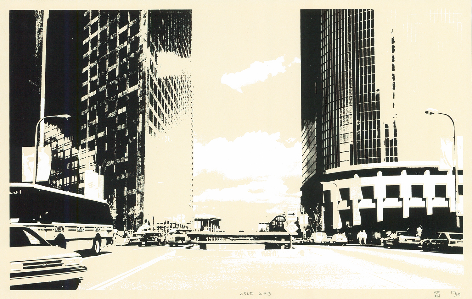 2c. Screen Print Designed & Printed by Kaleb Hunkele in collaboration with Edith Fikes