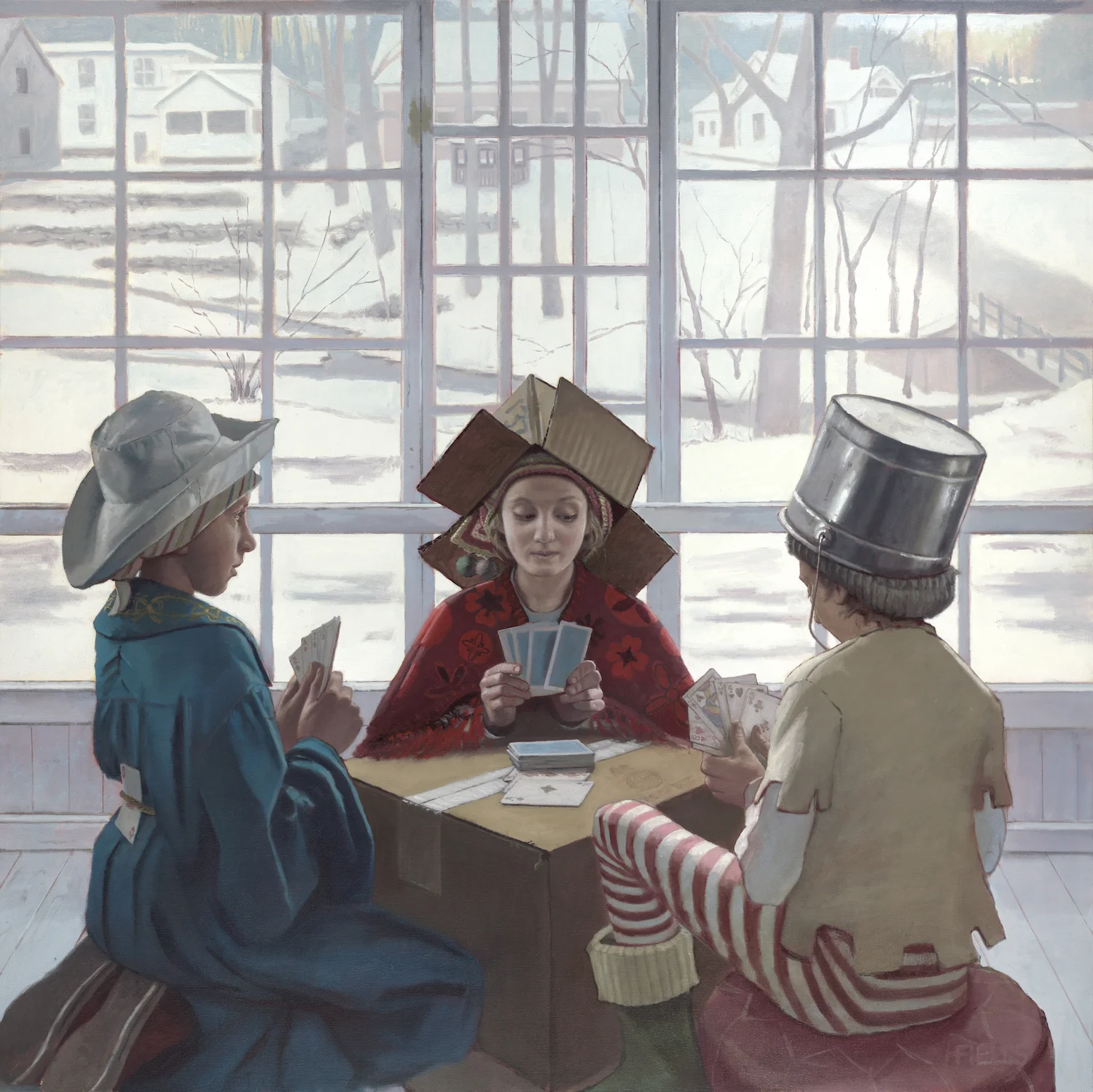 Mill River Card Players