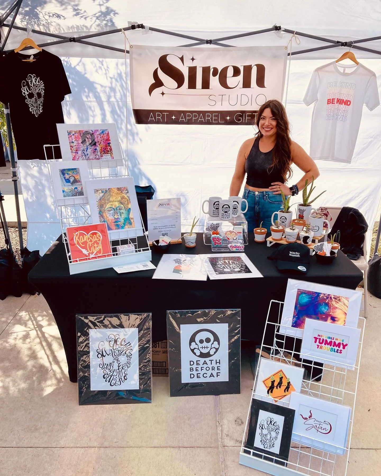 Another First Friday tomorrow! Come out and say hi! I&rsquo;ll be at 19th and Baltimore near the stage. Follow the bubbles! 🫧✨🖤

Thanks to Bo for always being a fantastic #instagramboyfriend ❤️ Go follow his page to see some local original music ma