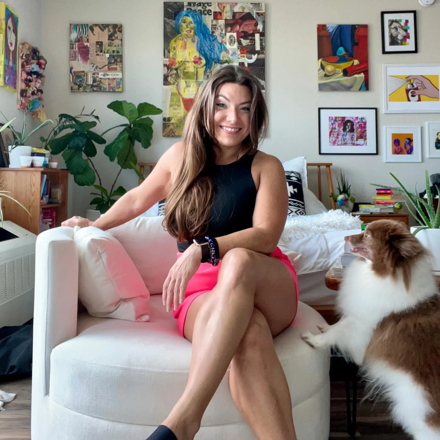 Just a girl and her dog 💕

#puppylove #feelingfly #pomeranian