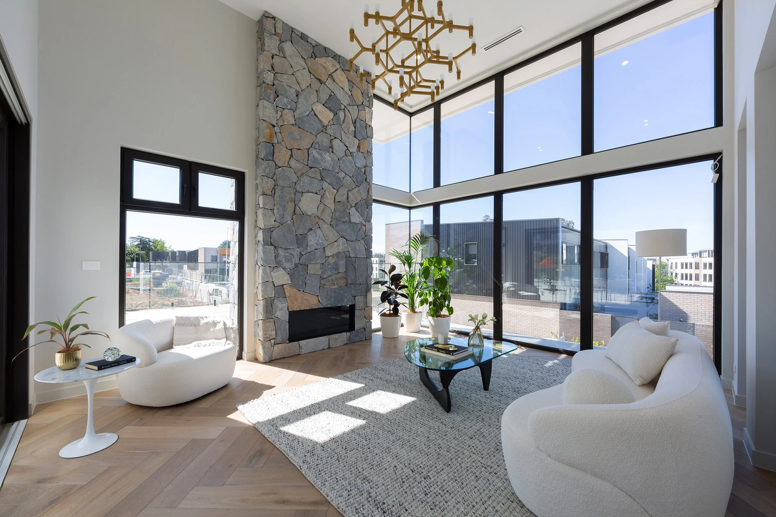 Luxury Loungeroom Design Canberra - Property Styling by Sold On Styling