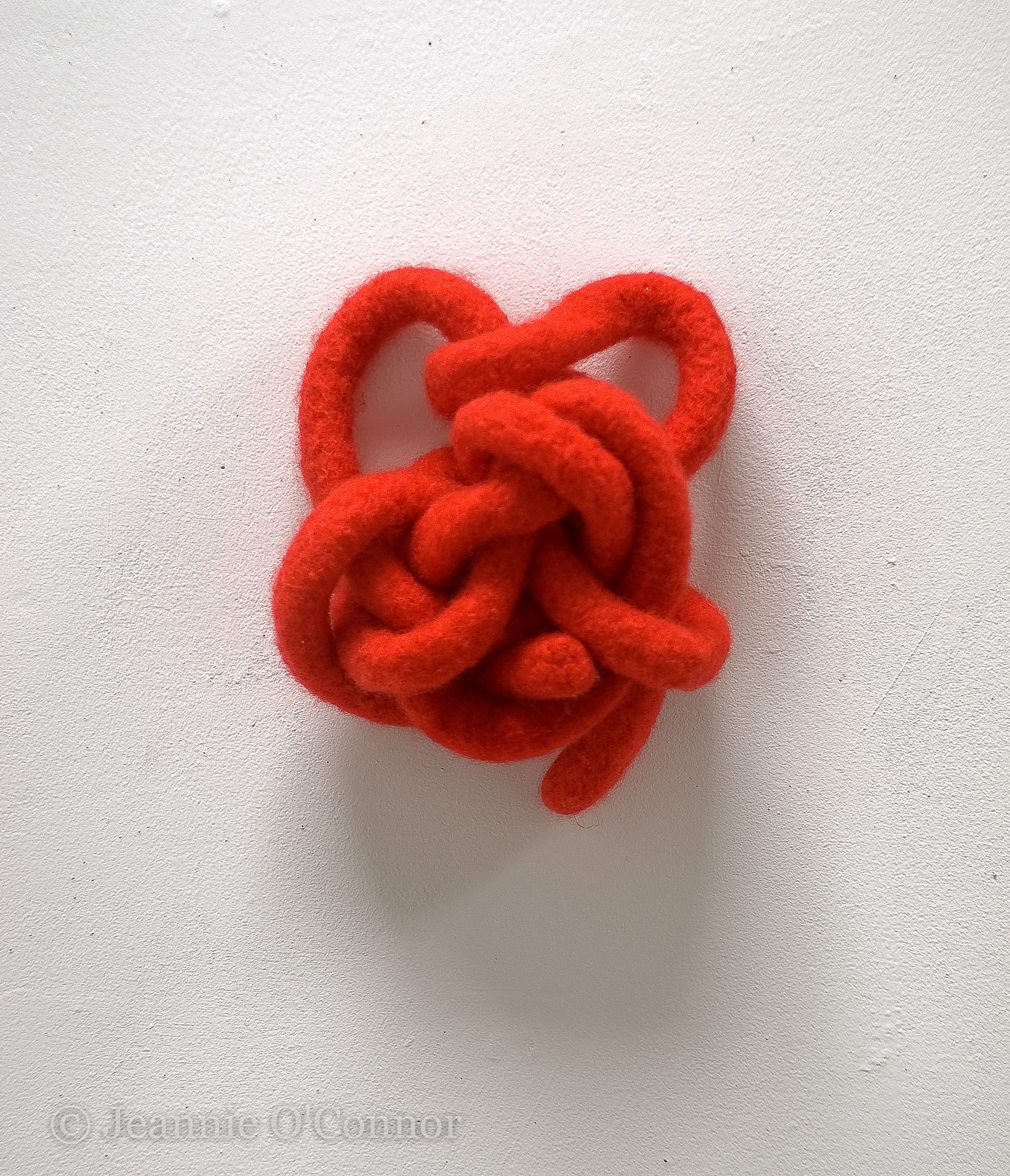 " Knotted Heart I-Cord "