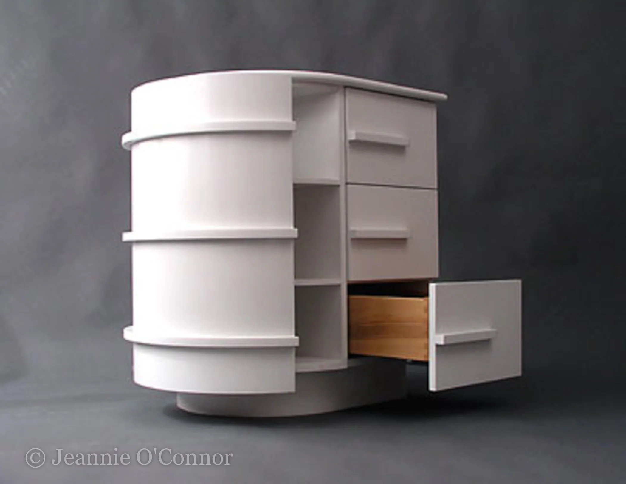 White wooden cabinet,