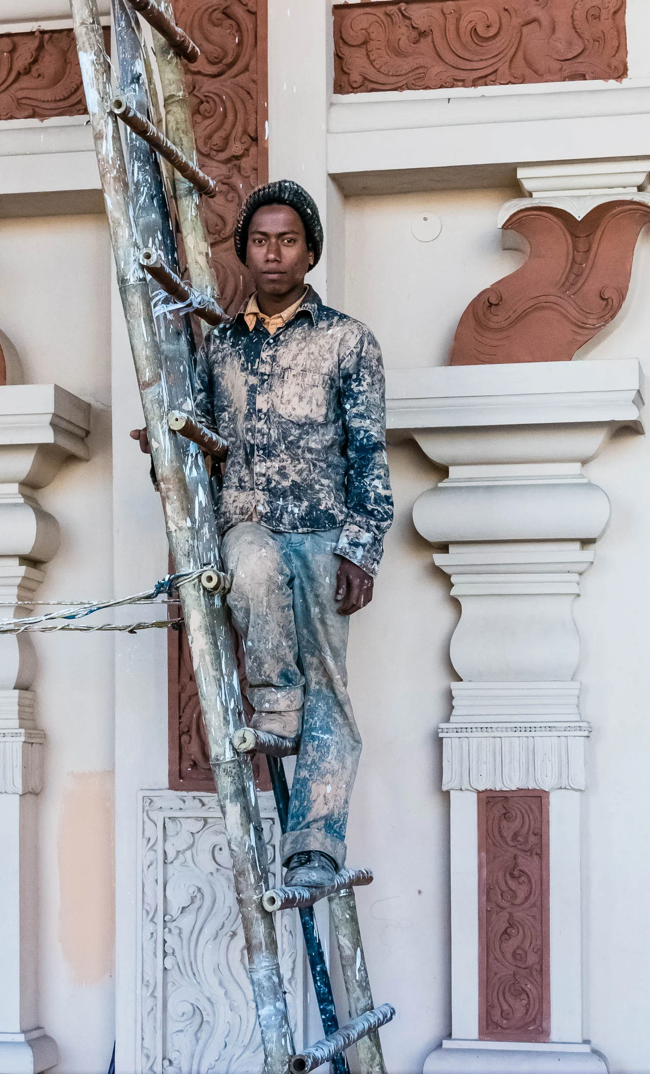 Painter, Chattapur Temple