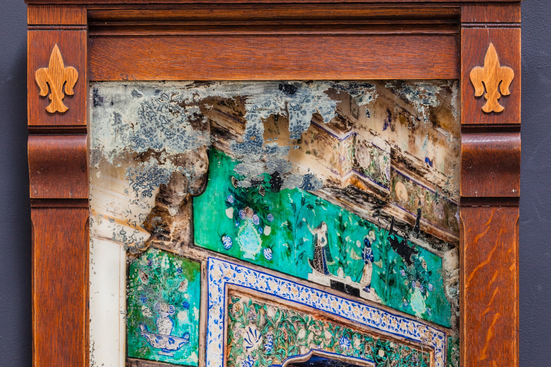 Detail, Bundi Palace Mirror