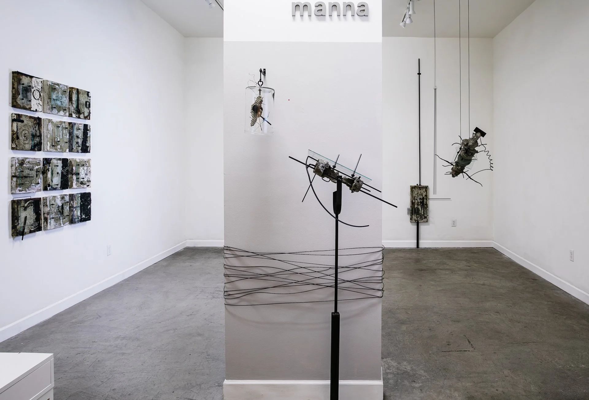 Danny Rosales Installation at Manna Gallery, Oakland