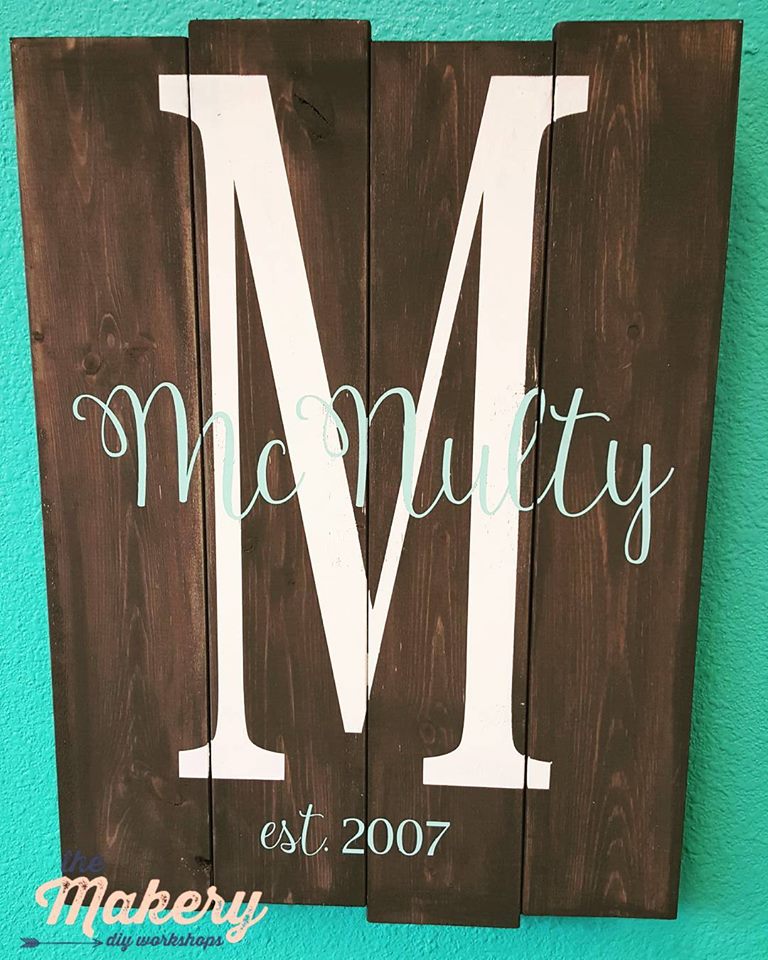Personalized Name Sign