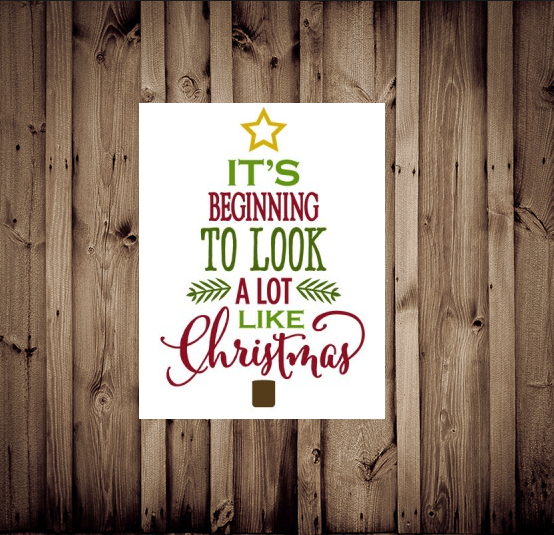 Look a lot like Christmas