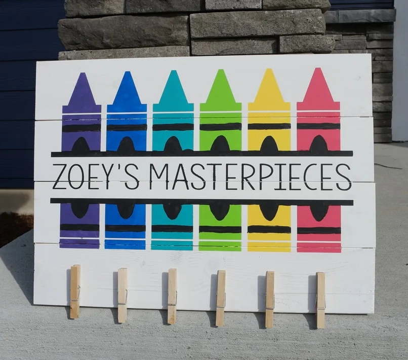 Masterpieces with Crayons