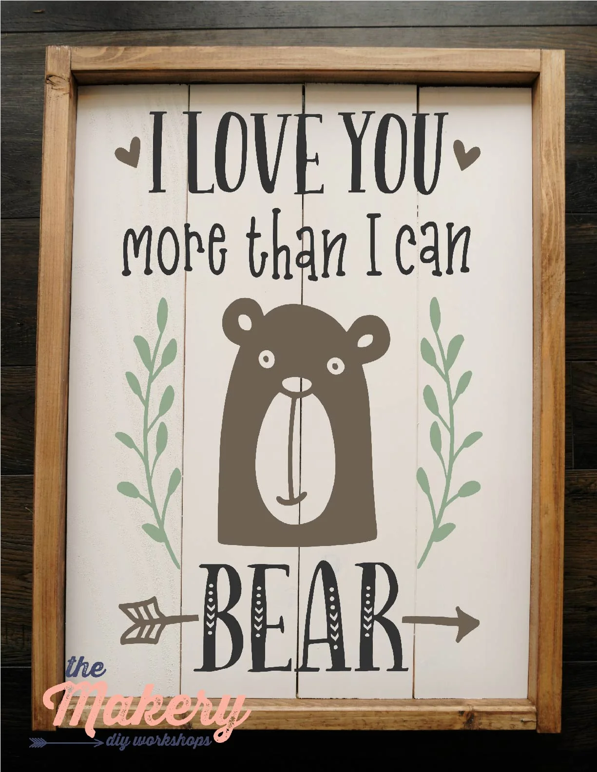 I love you more than I can bear