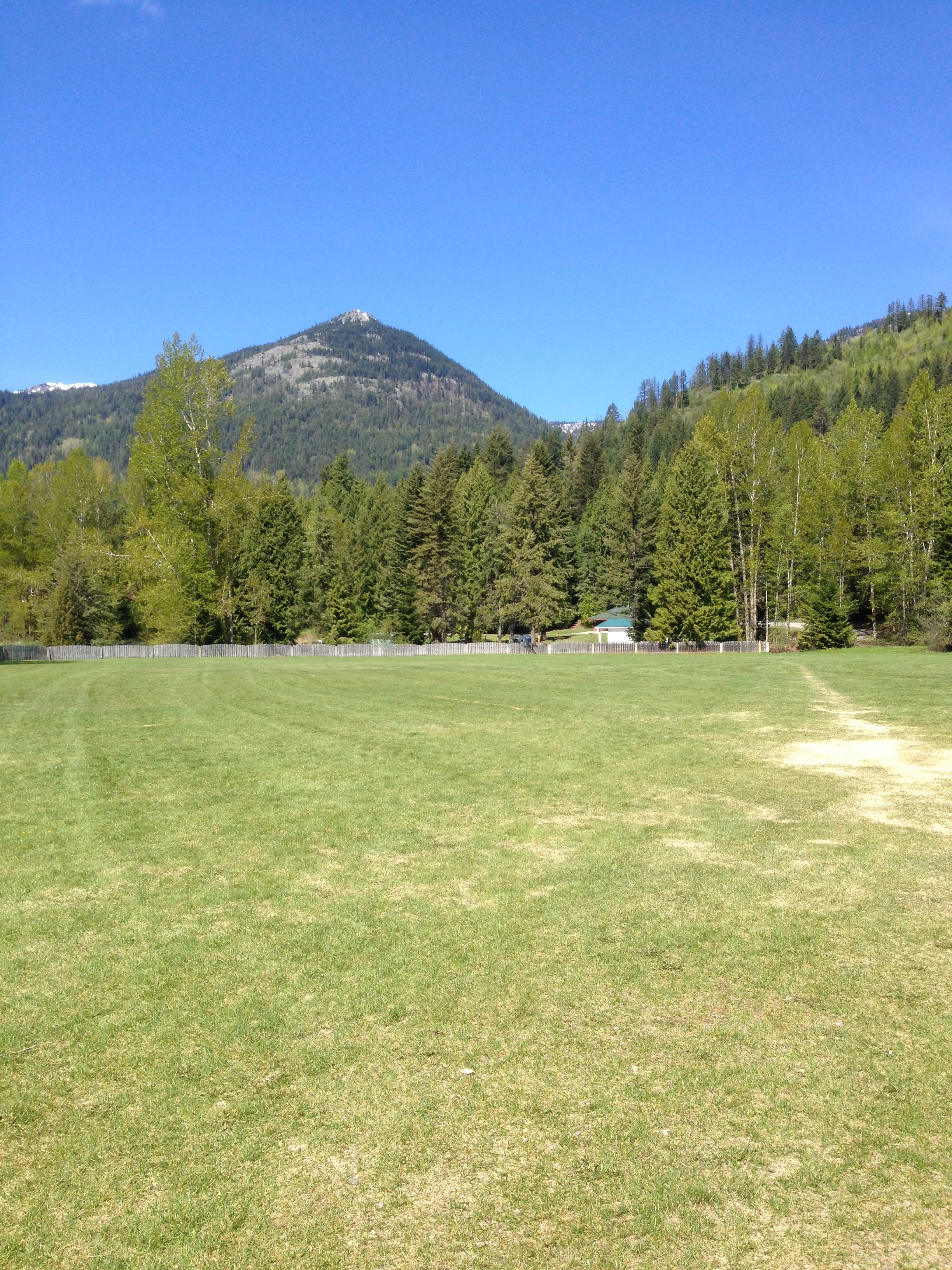 Centennial Field with Mt Roberts in background