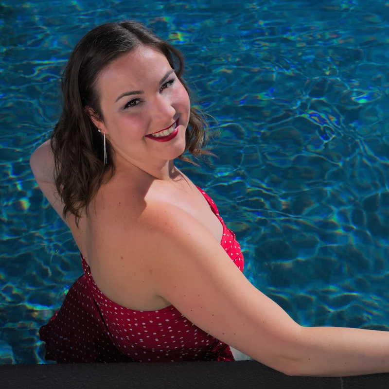 Synchronized Swimmer Portrait