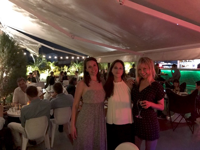 Both of the women to the right were traveling solo until we all met at lunch. Then we decided to meet up later for dinner. Afterwards they did day excursions together! 