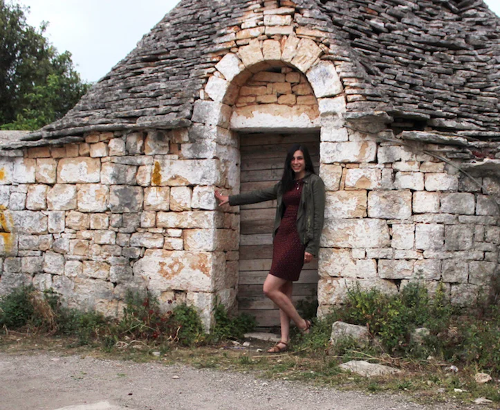 Hanging out in a little neighborhood of abandoned trulli homes in Alberobello. These cute little buildings are a UNESCO World Heritage Site.