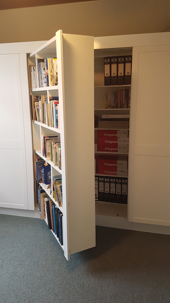 The finished product - double the storage!