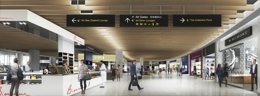 Artist's impression - Auckland International Airport